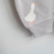 Load image into Gallery viewer, Knitted Goose Onesie (1-2 yo)