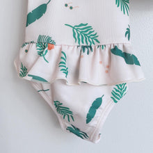 Load image into Gallery viewer, Fern One-Piece Swimwear w/ Swim Cap (1 - 8 yo)