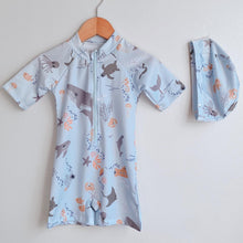 Load image into Gallery viewer, Sea Animal Full Body Swimsuit (9mo - 6yo)