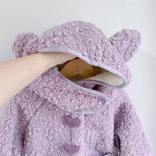 Load image into Gallery viewer, Emily Purple Coat (2-9 yo)