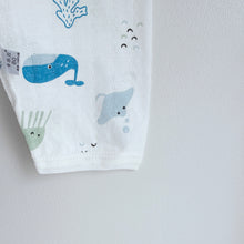 Load image into Gallery viewer, Sea Animal Long Sleeves Pajama (1-7 yo)