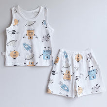 Load image into Gallery viewer, Robot Presko Sando & Shorts Unisex (6mo -7yo)