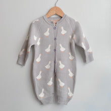 Load image into Gallery viewer, Knitted Goose Onesie (1-2 yo)