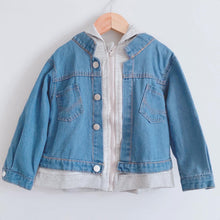 Load image into Gallery viewer, Carey Denim Hoody Jacket (4-5yo)