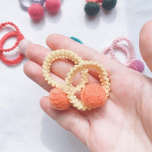 Load image into Gallery viewer, 2-Pack Pompom Hair Ties