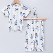 Load image into Gallery viewer, September Collection Presko Pajamas Unisex (6 mo - 8 yo)