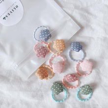Load image into Gallery viewer, 10-Pack Button Hair Ties