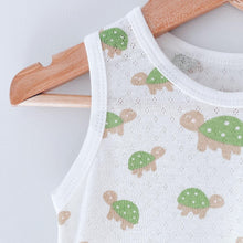 Load image into Gallery viewer, Turtle Premium Presko Sando & Shorts Set Unisex (0-3 mo)