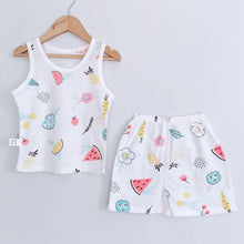Load image into Gallery viewer, Fruits Presko Sando & Shorts Unisex (6mo - 6yo)