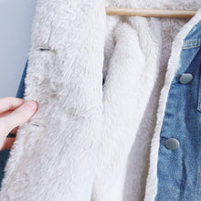 Load image into Gallery viewer, Denim Fleece Jacket (3 - 13 yo)