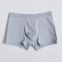 Load image into Gallery viewer, Light Cotton Striped Men's Boxer Briefs