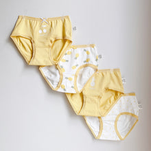 Load image into Gallery viewer, 4-Pack Printed Colored Girls' Briefs (2-14 yo)