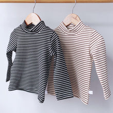 Load image into Gallery viewer, Half Turtleneck Stripes UNISEX (1-7 yo)