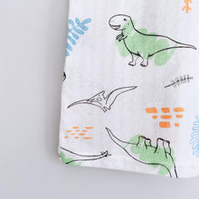 Load image into Gallery viewer, Green Dino Presko Sando & Shorts Unisex (6mo - 9yo)