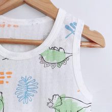 Load image into Gallery viewer, Green Dino Presko Sando & Shorts Unisex (6mo - 9yo)