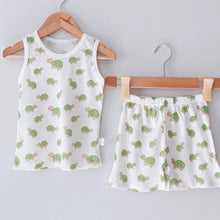 Load image into Gallery viewer, Turtle Premium Presko Sando & Shorts Set Unisex (0-3 mo)