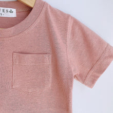 Load image into Gallery viewer, T-shirt w Front Pocket (4 - 10 yo)