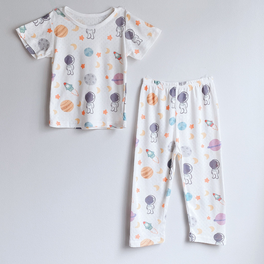 Space Premium Presko Pajama Set Unisex (1-10 yo)