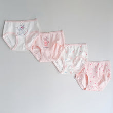 Load image into Gallery viewer, 4-Pack Gymnast Bunny Briefs (2-14 yo)
