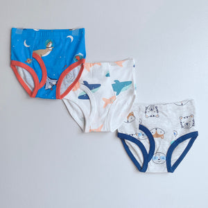 Shark Space BOYS BRIEFS (2-12 yo)