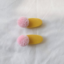 Load image into Gallery viewer, Pompom Hair Clips
