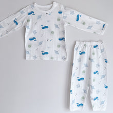 Load image into Gallery viewer, Sea Animal Long Sleeves Pajama (1-7 yo)
