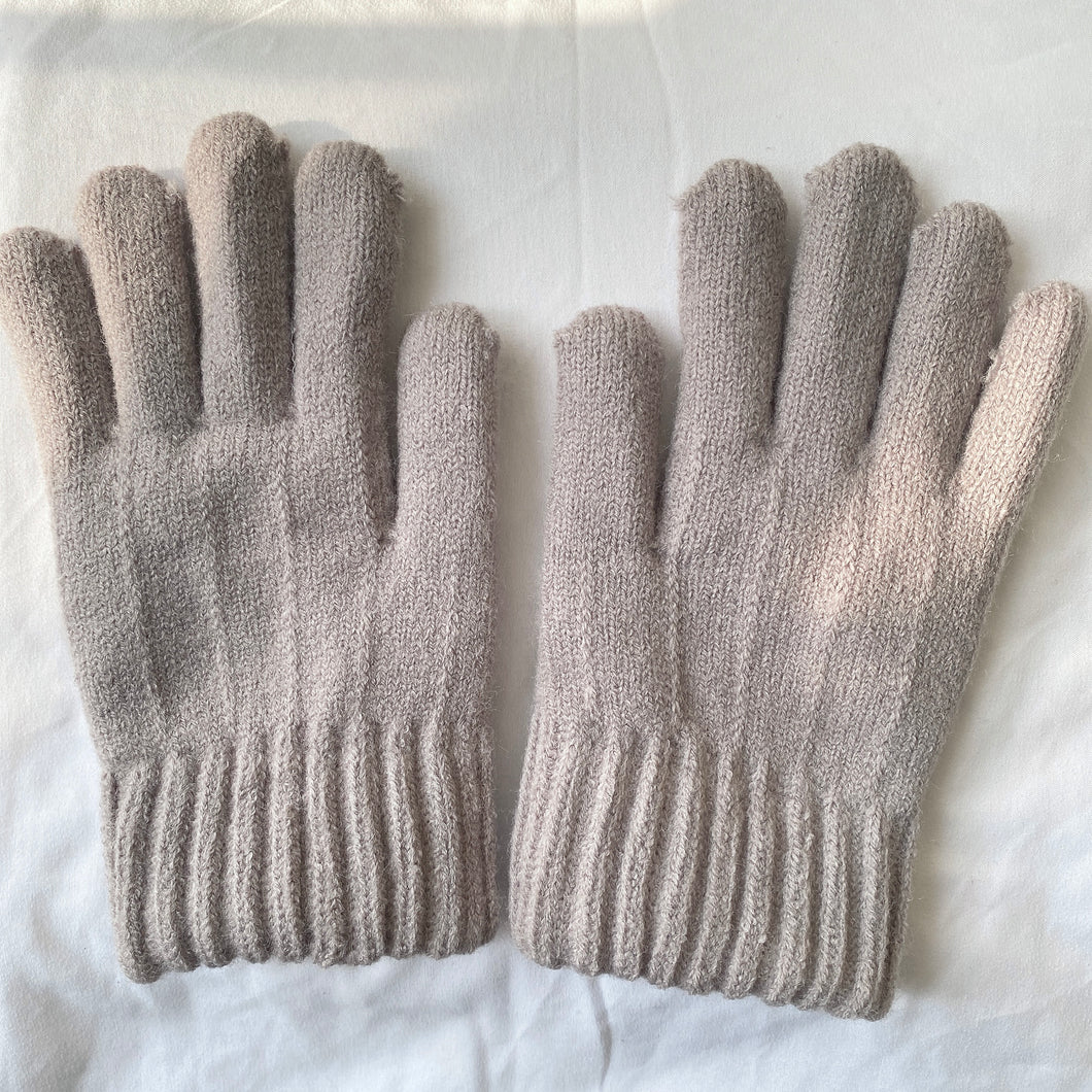 Kids Knitted Gloves (4-9 yo)