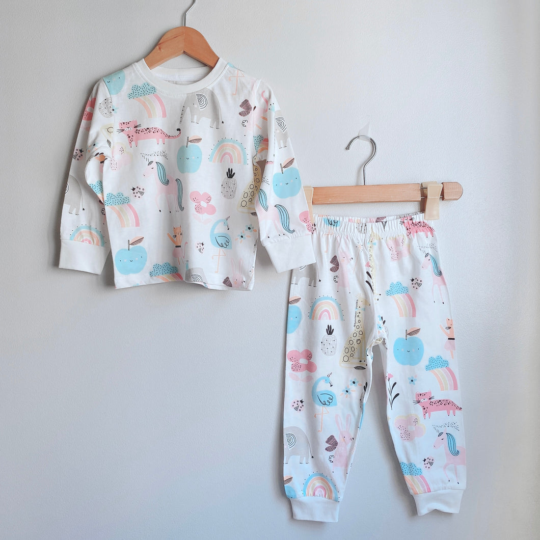 2024 Long Sleeves Pajama (2-11 yo)