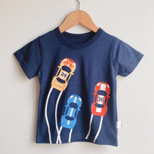 Load image into Gallery viewer, Car Race T-shirt (1-9 yo)
