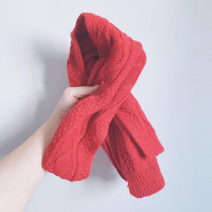 Kids & Adults Classic Knitted Scarf