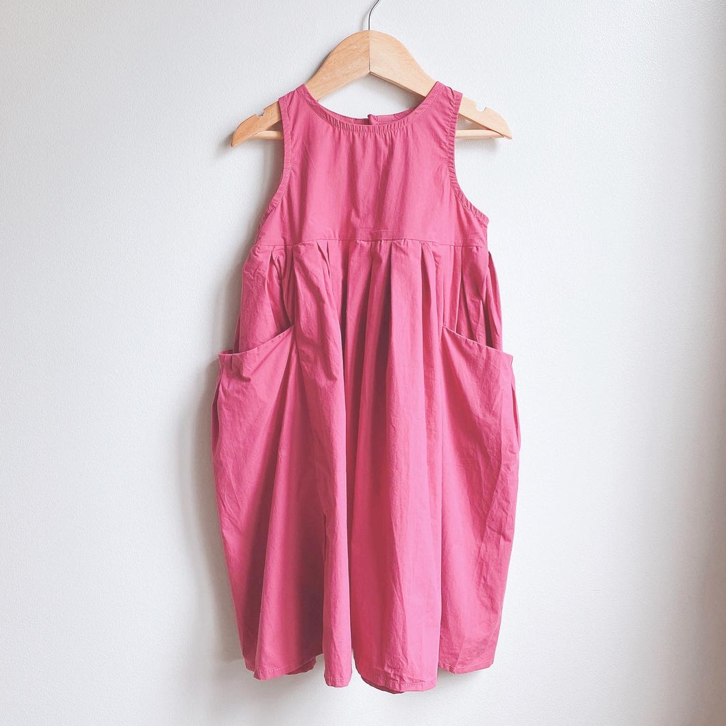 Lily Pink Long Dress (2-11 yo)