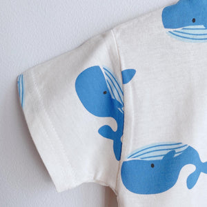 Whale Shirt & Shorts Set Unisex (1-5 yo)