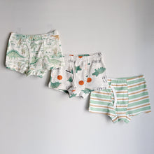 Load image into Gallery viewer, 3-PACK Dino and Ball Boys' Boxer Briefs (2-12 yo)

