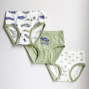 PRE-ORDER 3-PACK OFF-ROAD BOYS BRIEFS (2-12 yo)