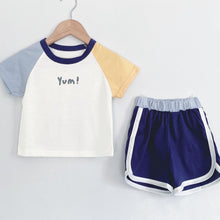 Load image into Gallery viewer, PRE-ORDER Yum Shirt &amp; Shorts Set (6mo-6yo)
