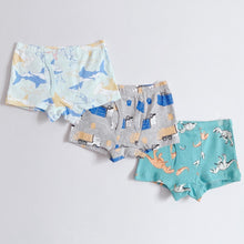 Load image into Gallery viewer, PRE-ORDER 3-PACK New Shark Boys&#39; Boxer Briefs (2-12 yo)
