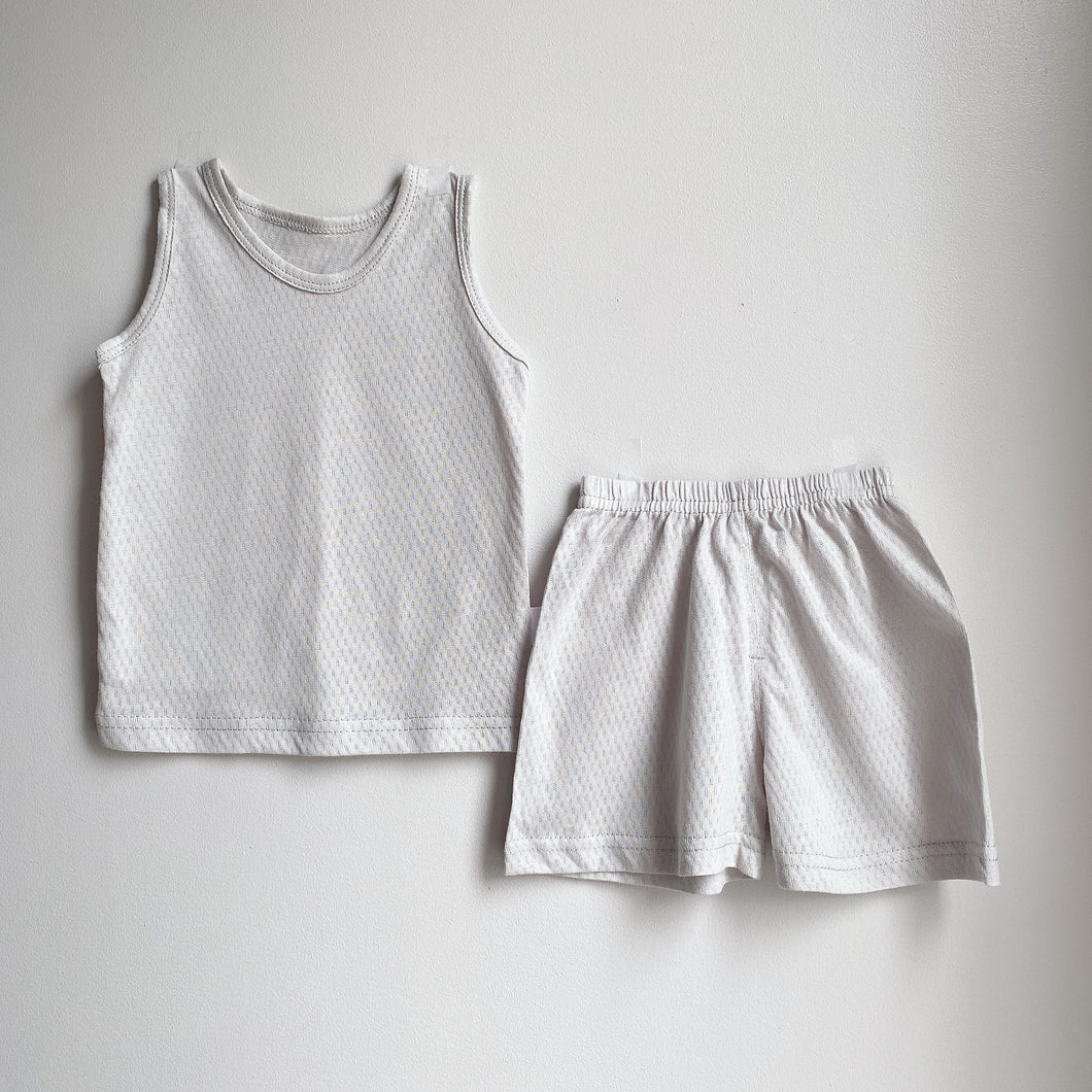 Boys' Sando and Shorts (0-3 mo)