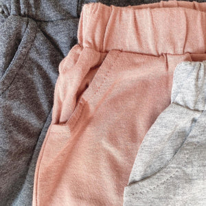 Pink Basic Cotton Pants (1-11 yo)