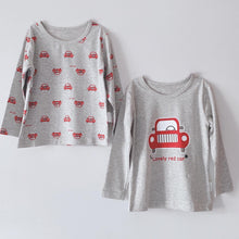 Load image into Gallery viewer, 2-Pack Car Prints Boys&#39; Long Sleeves (2-4yo)
