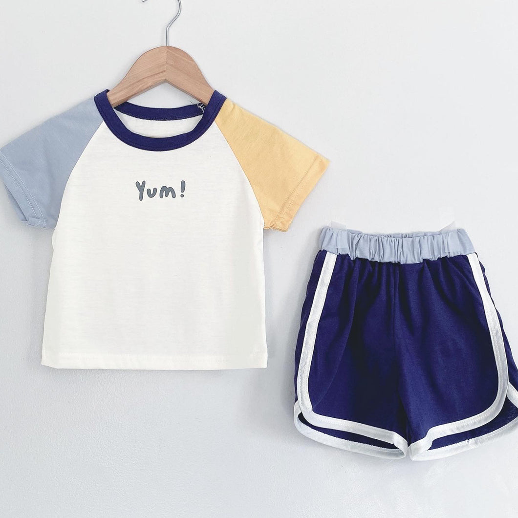 Yum Shirt & Shorts Set (6mo-6yo)