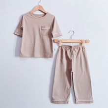 Load image into Gallery viewer, Adley Plain Capris PJ Set (4-14 yo)
