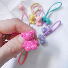 Load image into Gallery viewer, 10-Pack Gummy Bear Hair Ties
