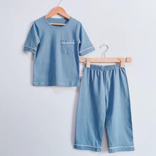 Load image into Gallery viewer, Adley Plain Capris PJ Set (4-14 yo)
