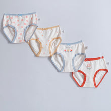 Load image into Gallery viewer, 4-Pack Spring Flower Girls&#39; Briefs (2-14 yo)
