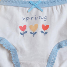 Load image into Gallery viewer, 4-Pack Spring Flower Girls&#39; Briefs (2-14 yo)
